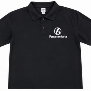 CAMISA FERRAMENTARIA POLO PRETA TAM. G