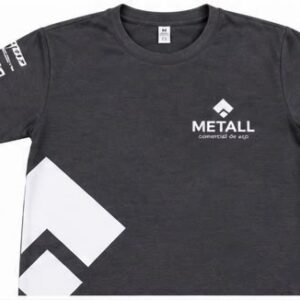 CAMISA METALL CINZA LISA TAM. GG